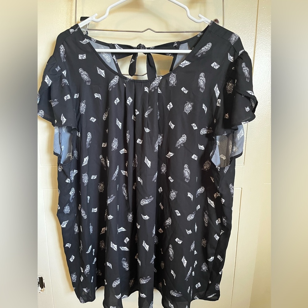 Torrid Tie-back Harry Potter Blouse